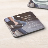 マタイ28:19行って、すべての国々の弟子を作りなさい コースター (左側)