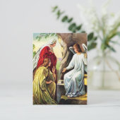 マタイ28:1-7彼は立ち上がったここではない ポストカード (スタンド正面)