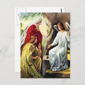 マタイ28:1-7彼は立ち上がったここではない ポストカード (正面/裏面)