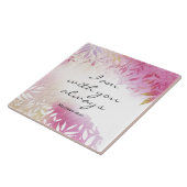 マタイ28:20わたしは常にあなた方と共にいる タイル (側面)