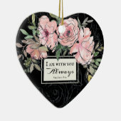 マタイ28:20わたしは常にクリスマスにあなた方と共にいる セラミックオーナメント (右)