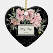 マタイ28:20わたしは常にクリスマスにあなた方と共にいる セラミックオーナメント (裏面)