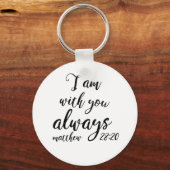 マタイ28:20 キーホルダー (正面)