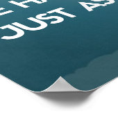 マタイ28:6彼は来ない、彼は立ち上がっている ポスター (角)