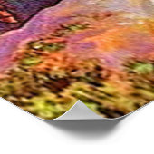 マタイ2:13-18エジプトへ逃げるポスター ポスター (角)