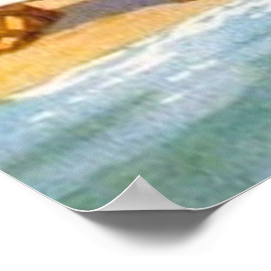 マタイ4:18-22イエスは漁師を呼び後を追ます ポスター (角)