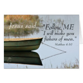 マタイ4:19わたしは人々の漁師を作る (正面横)
