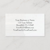 マタイ4:19わたしは人々の漁師を造る 名刺 (裏面)