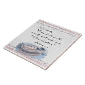 マタイ4:19イエスは来後を追"聖書と言った タイル (側面)