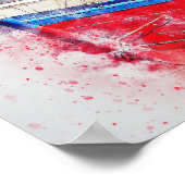 マタイ4:19イエスは私に聖書後を追の聖句を言われた ポスター (角)