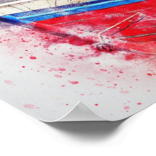 マタイ4:19イエスは私に聖書後を追の聖句を言われた ポスター (角)