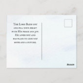 マタイ4:19イエスは言った,「来後を追私」,聖書 ポストカード (裏面)