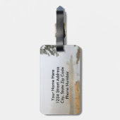 マタイ4:19聖書の人々の聖句の釣りカスタム人 ラゲッジタグ (裏面縦)