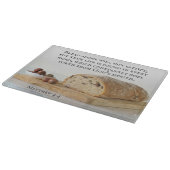 マタイ4:4人はパンだけで生きることはできない カッティングボード (角)