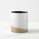 マタイ4:4人はパンだけで生きることはできない マグカップ (中央)