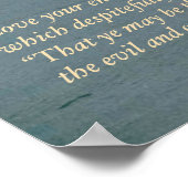 マタイ5聖なる書物、 経典ポスタープリント ポスター (角)