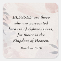 マタイ5:10賛美は迫害されたbeatutudesである