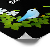 マタイ5:11-12賛美は、あなた方の聖書 ポスター (角)