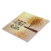 マタイ5:14あなたは世界聖書の光である タイル (側面)