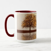 マタイ5:14あなたは世界聖書の光である マグカップ (左)