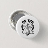 マタイ5:14光キリスト教の聖書の聖句になる 缶バッジ (正面&裏面)