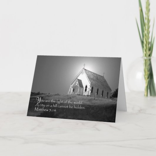 マタイ5:14 カード (正面)