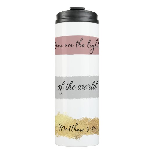 マタイ5:14 タンブラー (正面)