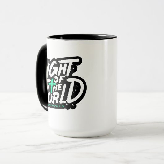 マタイ5:14 マグカップ (正面左)