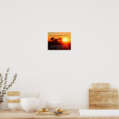 マタイ5 14-16あなたは世界の光である ポスター (キッチン)