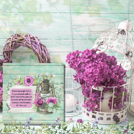 マタイ5:15ヴィンテージ灯油ランタン マグネット