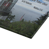 マタイ5:16あなたの光を人々の前で輝かせなさい。 カッティングボード (角)