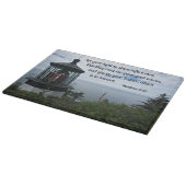 マタイ5:16あなたの光を人々の前で輝かせなさい。 カッティングボード (角)