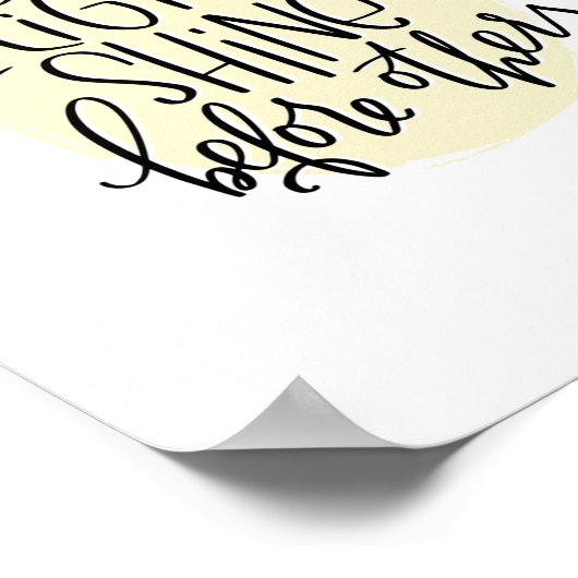 マタイ5:16聖書の節 ポスター (角)