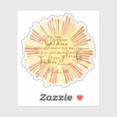 マタイ5:16 シール (シート)