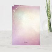 マタイ5:3-10ベアティトゥデス山 カード (裏面)