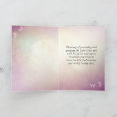 マタイ5:3-10ベアティトゥデス山 カード (内部)