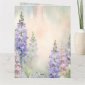 マタイ5:4賛美はモーリン悔やみや弔慰 カード (裏面)