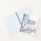 マタイ5:4賛美はモーリン悔やみや弔慰 ノートブック (内部)