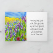 マタイ5:44わたしはあなた方に言う敵を愛せよ聖書 カード (内部)