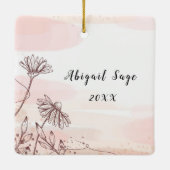 マタイ5:7賛美は慈悲の聖句である セラミックオーナメント (裏面)