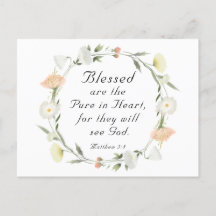 マタイ5:8は賛美聖書の聖句の中で純粋なハートである