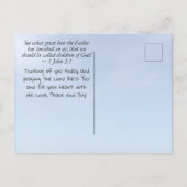 マタイ5:9賛美はアイルランドの平和主義者 ポストカード (裏面)