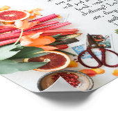 マタイ6感動的:25聖書の聖句 ポスター (角)