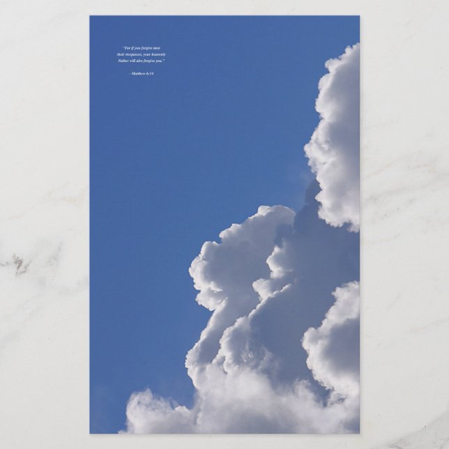 マタイ6:14聖書の節 (正面)