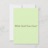 マタイ6:15 KJV聖書聖なる書物、 経典Pic Greeting カード (裏面)