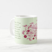 マタイ6:25-27 "心配するな" コーヒーマグカップ (正面左)