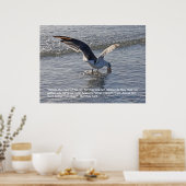 マタイ6:26聖なる書物、 経典ポスター ポスター (キッチン)