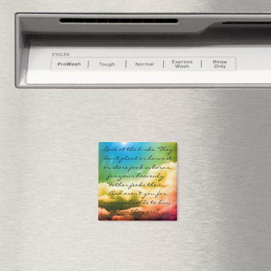 マタイ6:26 マグネット (インサイチュ (食洗機))