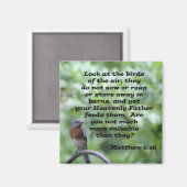 マタイ6:26 マグネット (正面/裏面)