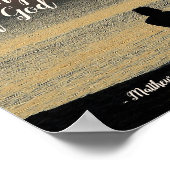 マタイ6:33まず神の国を求めなさい ポスター (角)